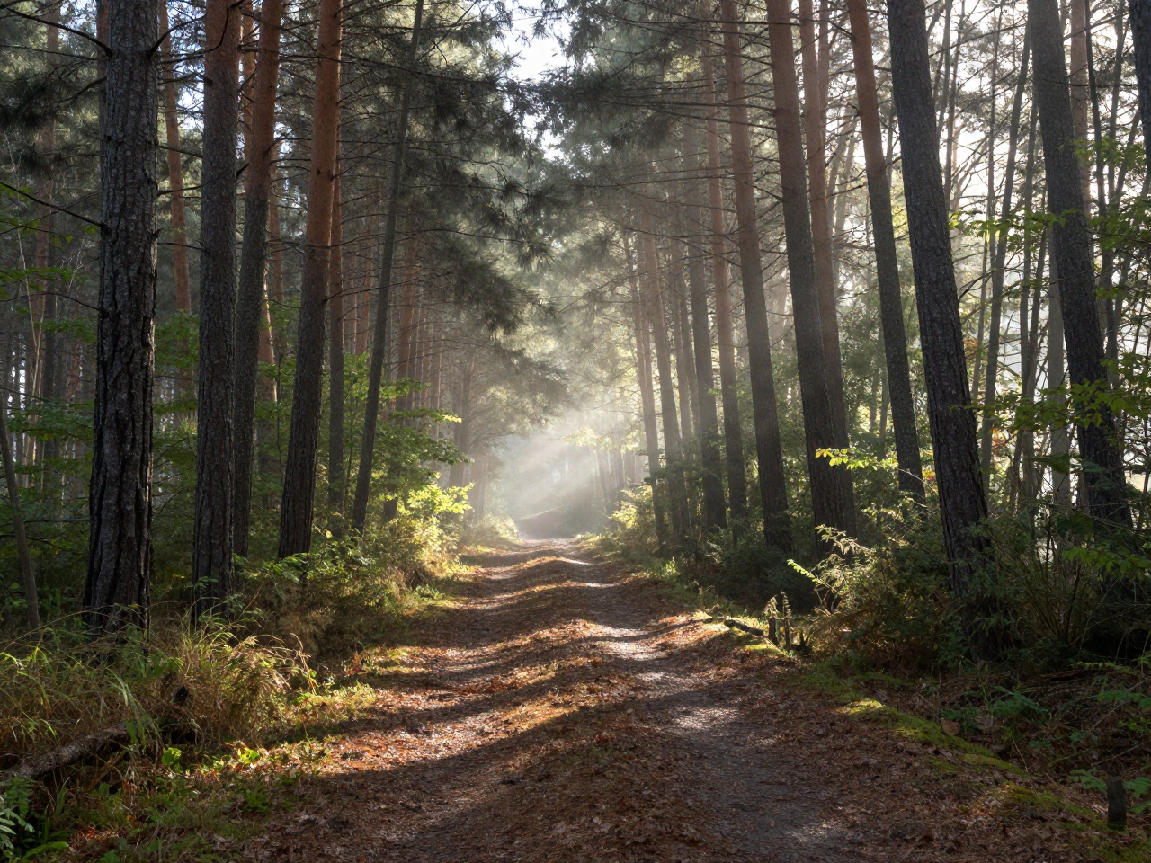 Rantareitti auringonlaskussa Herbcrdetox-reitillä